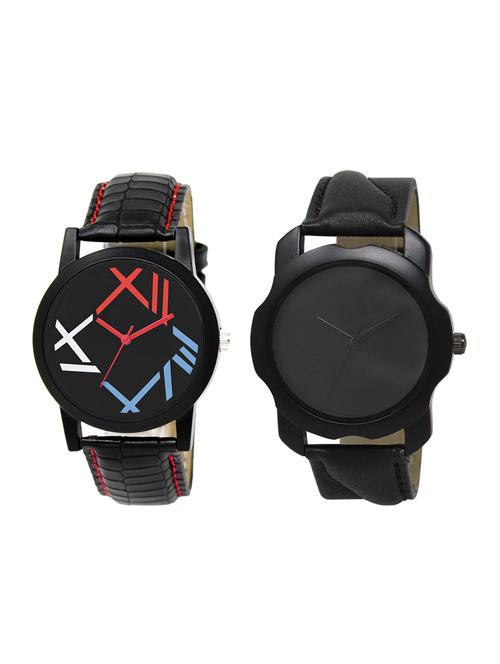 set of 2 analog watch combo(lk-12-22) - 16413937 - Very Small Image - 1