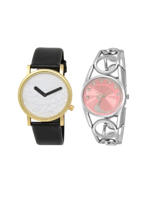 set of 2 analog couple watch (lk-37-233) - 16413943 - Very Small Image - 1