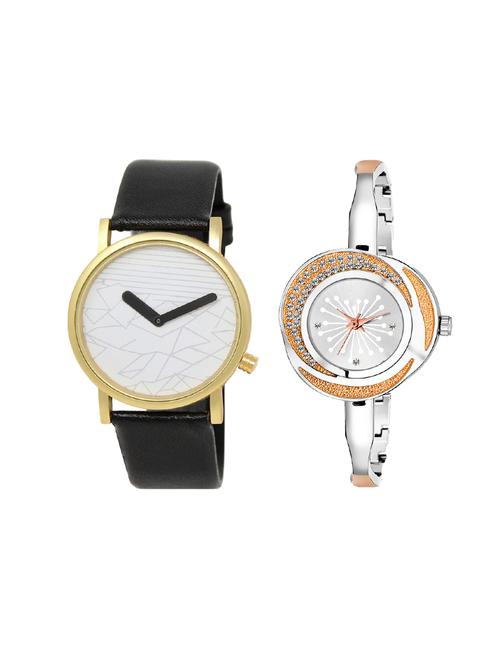 set of 2 analog couple watch (lk-37-249) - 16413984 - Very Small Image - 1
