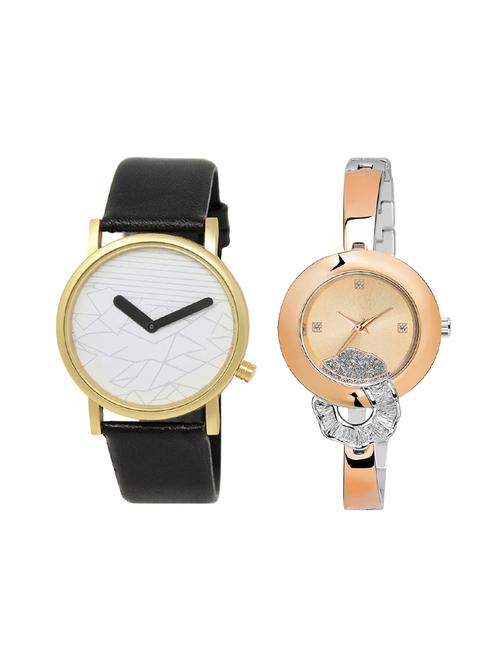 set of 2 analog couple watch (lk-37-250) - 16413987 - Very Small Image - 1