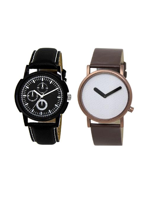 set of 2 analog watch combo(lk-13-36) - 16414018 - Very Small Image - 1