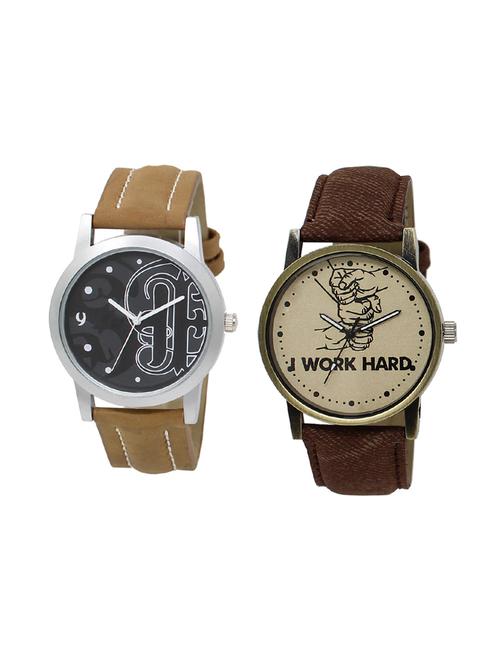set of 2 analog watch combo(lk-14-29) - 16414065 - Very Small Image - 1