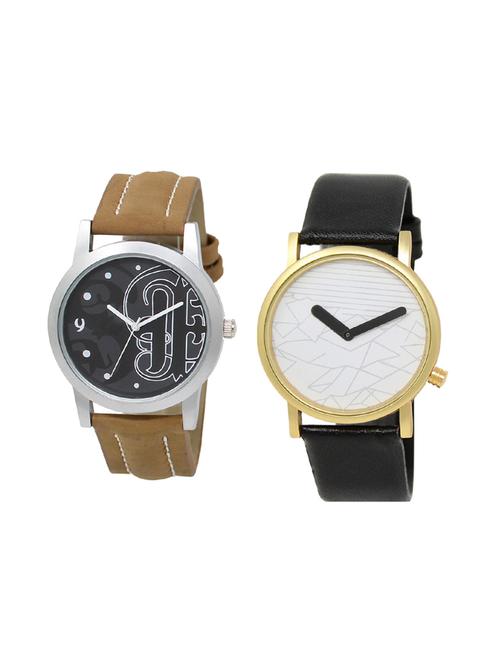 set of 2 analog watch combo(lk-14-37) - 16414078 - Very Small Image - 1