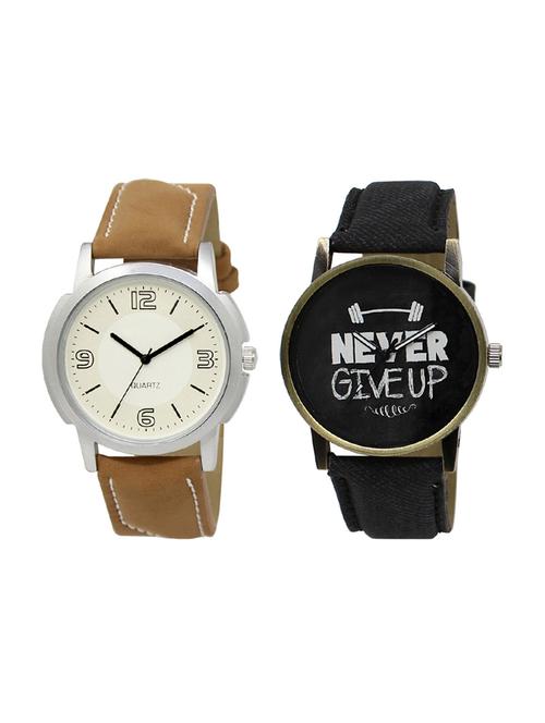 set of 2 analog watch combo(lk-16-27) - 16414181 - Very Small Image - 1