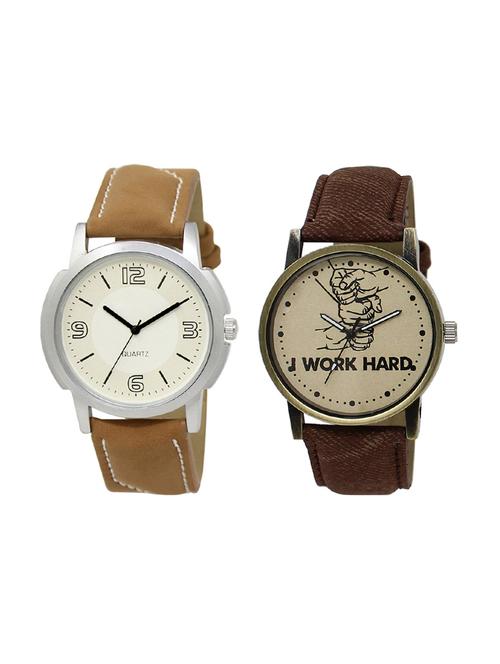 set of 2 analog watch combo(lk-16-29) - 16414184 - Very Small Image - 1