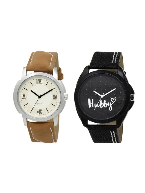 set of 2 analog watch combo(lk-16-31) - 16414187 - Very Small Image - 1