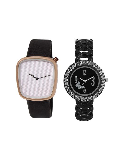 set of 2 analog couple watch (lk-41-201) - 16414188 - Very Small Image - 1