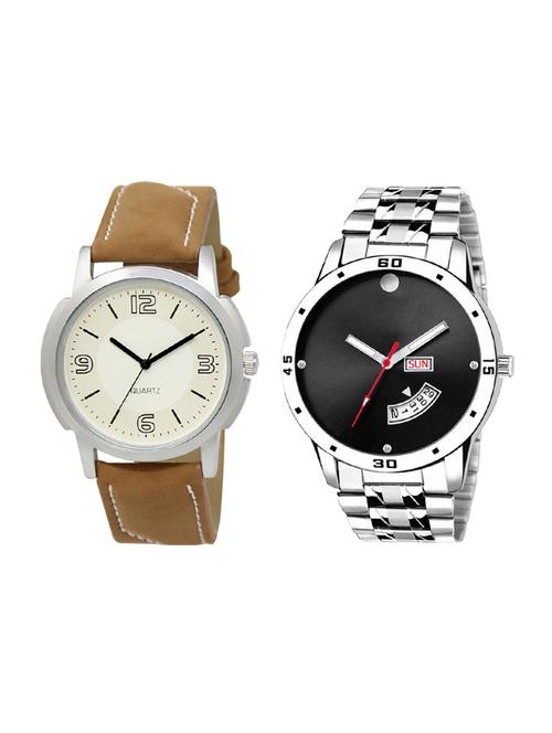 set of 2 analog watch combo(lk-16-104) - 16414214 - Very Small Image - 1