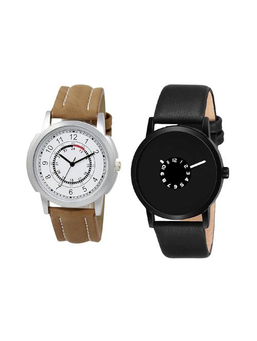 set of 2 analog watch combo(lk-17-25) - 16414232 - Very Small Image - 1