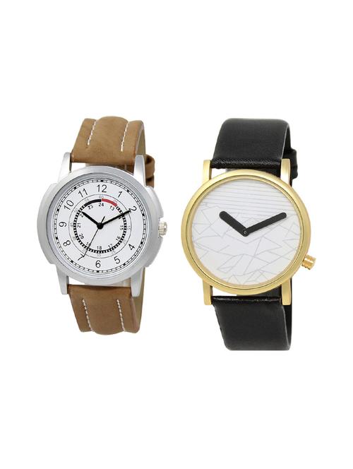 set of 2 analog watch combo(lk-17-37) - 16414252 - Very Small Image - 1