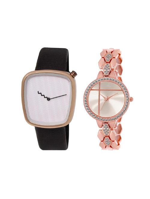 set of 2 analog couple watch (lk-41-242) - 16414268 - Very Small Image - 1