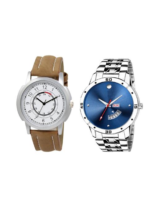 set of 2 analog watch combo(lk-17-105) - 16414271 - Very Small Image - 1