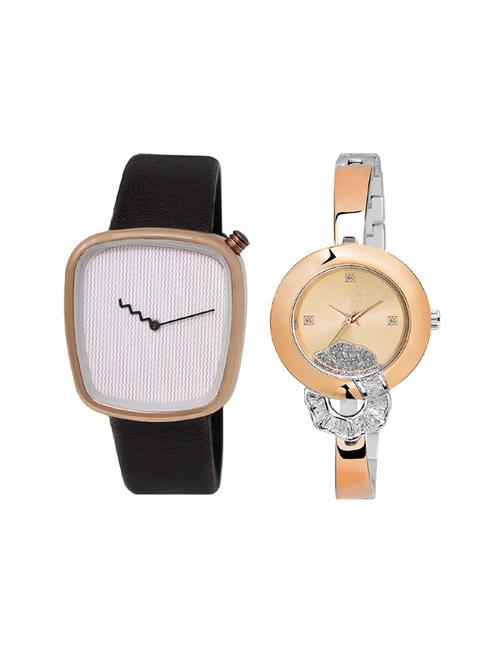 set of 2 analog couple watch (lk-41-250) - 16414288 - Very Small Image - 1