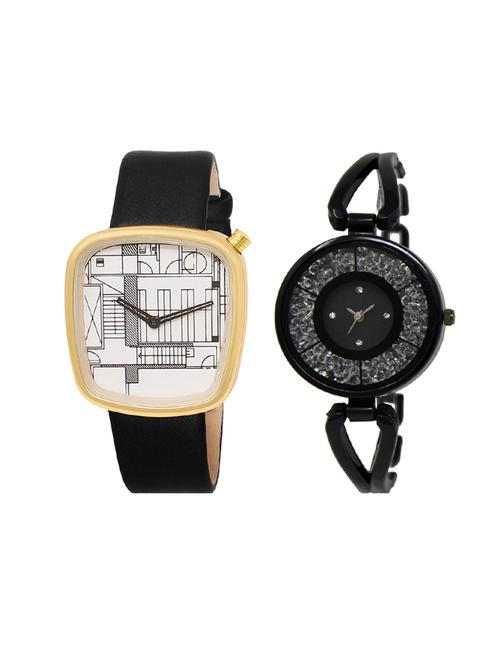 set of 2 analog couple watch (lk-42-211) - 16414312 - Very Small Image - 1