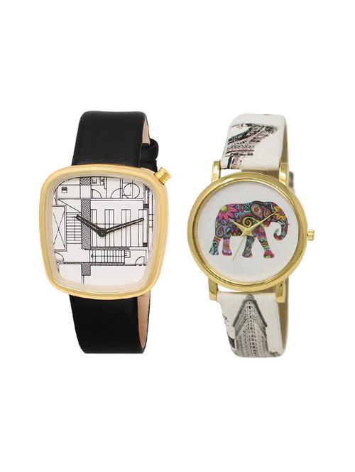 set of 2 analog couple watch (lk-42-243) - 16414372 - Very Small Image - 1