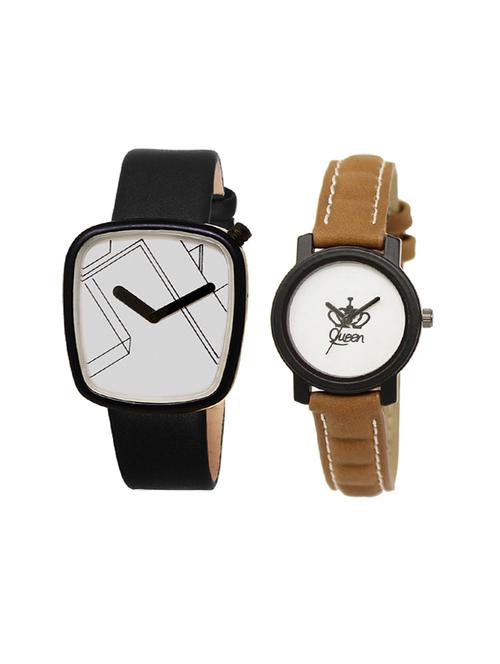 set of 2 analog couple watch (lk-43-209) - 16414409 - Very Small Image - 1