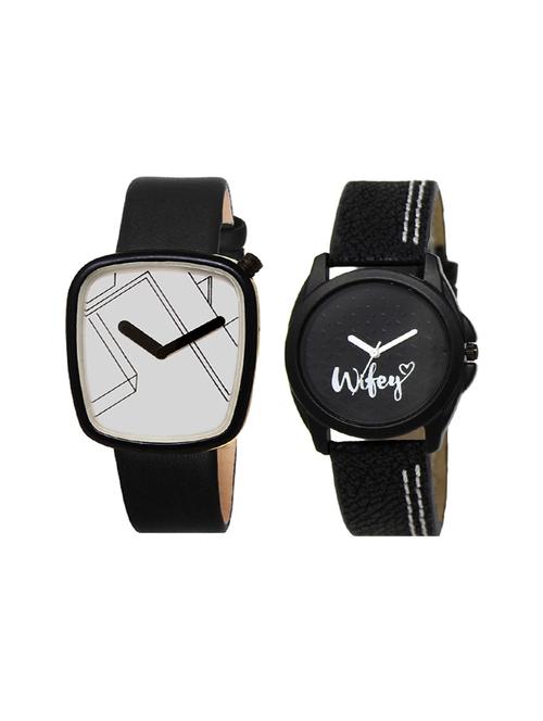 set of 2 analog couple watch (lk-43-234) - 16414454 - Very Small Image - 1
