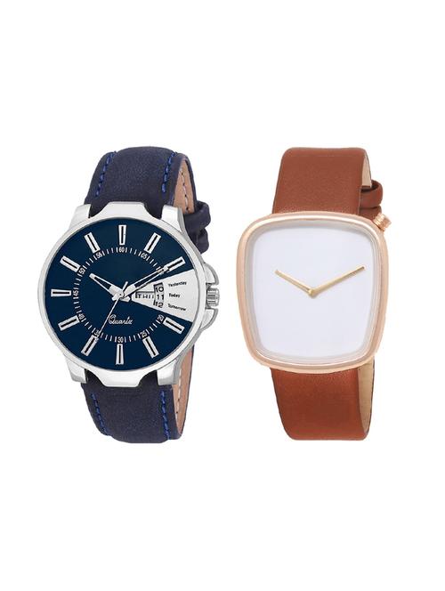 set of 2 analog watch combo(lk-23-40) - 16414551 - Very Small Image - 1