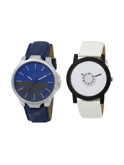 set of 2 analog watch combo(lk-24-26) - 16414572 - Very Small Image - 1