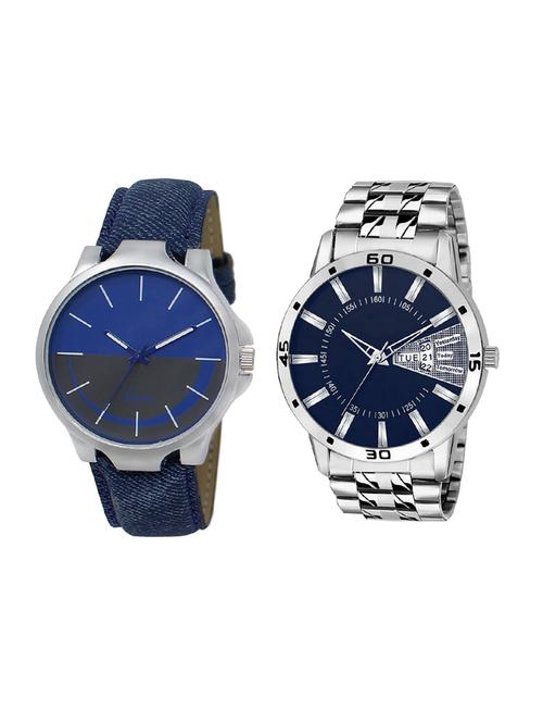 set of 2 analog watch combo(lk-24-102) - 16414602 - Very Small Image - 1