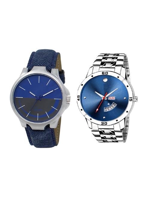 set of 2 analog watch combo(lk-24-105) - 16414608 - Very Small Image - 1