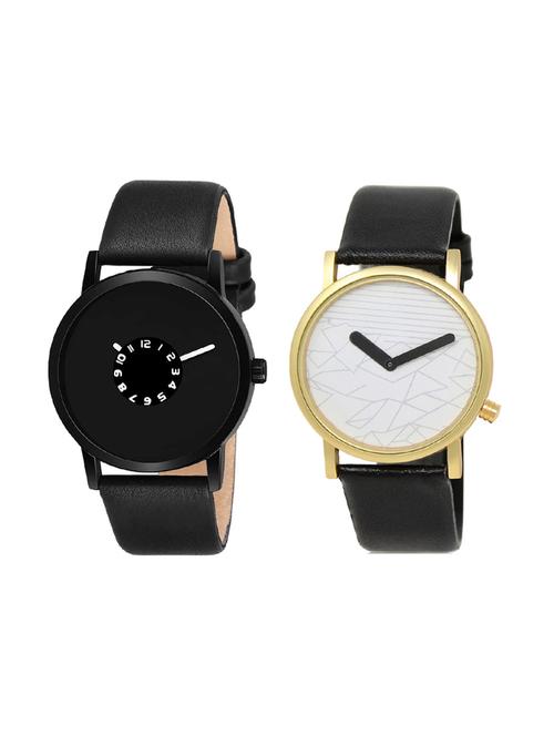 set of 2 analog watch combo(lk-25-37) - 16414631 - Very Small Image - 1
