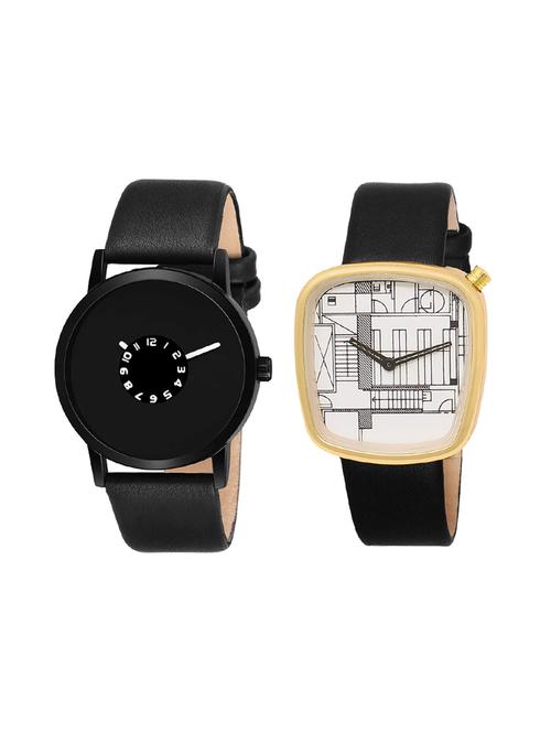 set of 2 analog watch combo(lk-25-42) - 16414637 - Very Small Image - 1