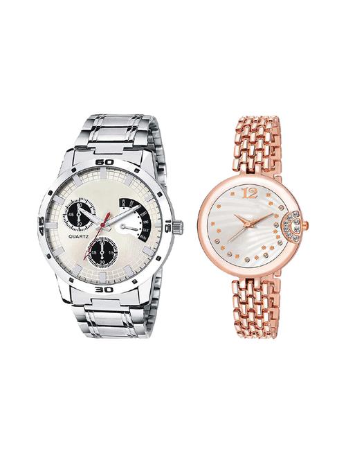 set of 2 analog couple watch (lk-101-228) - 16414640 - Very Small Image - 1