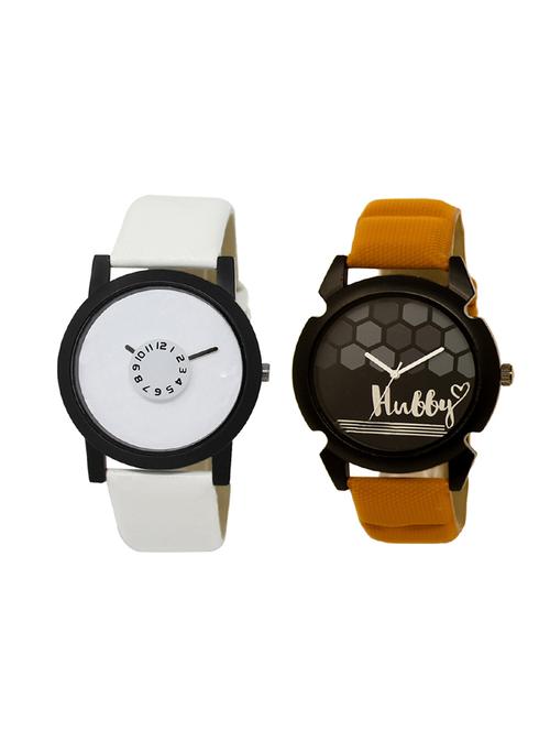 set of 2 analog watch combo(lk-26-32) - 16414662 - Very Small Image - 1