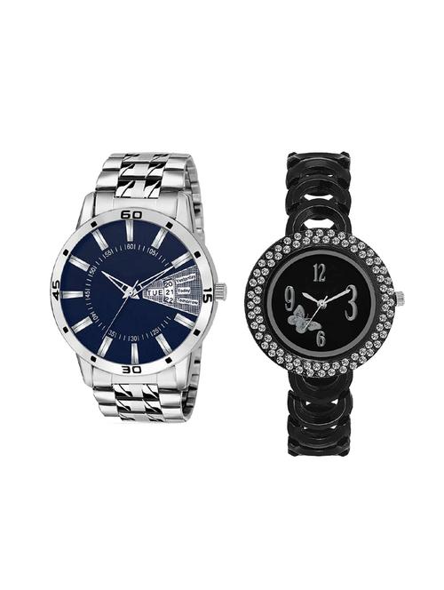 set of 2 analog couple watch (lk-102-201) - 16414687 - Very Small Image - 1