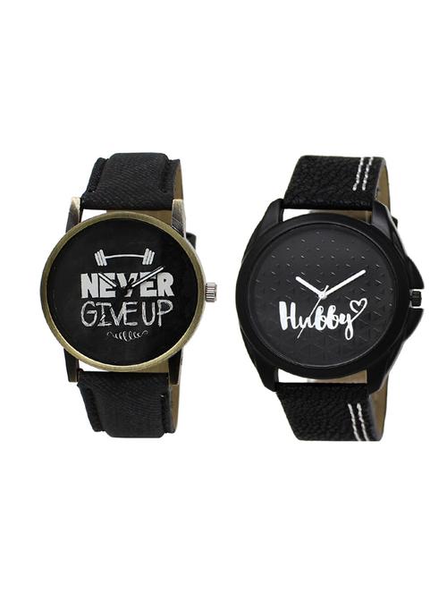 set of 2 analog watch combo(lk-27-31) - 16414699 - Very Small Image - 1
