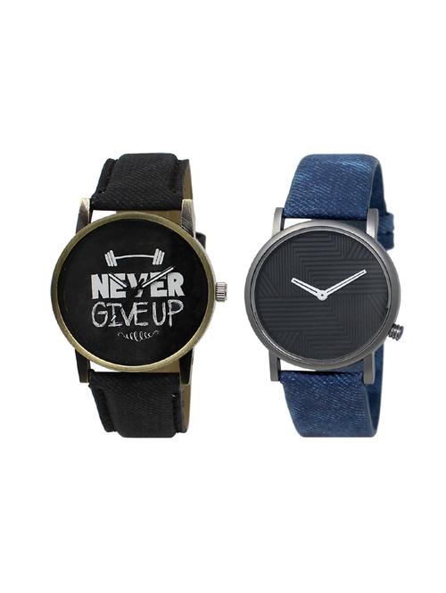 set of 2 analog watch combo(lk-27-35) - 16414706 - Very Small Image - 1