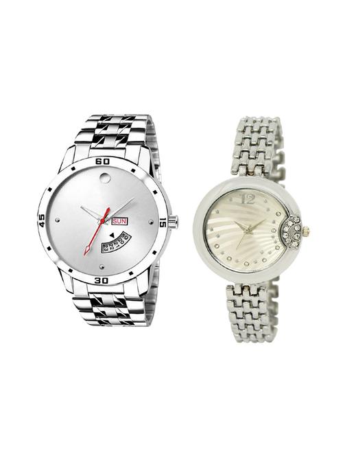 set of 2 analog couple watch (lk-103-227) - 16414829 - Very Small Image - 1