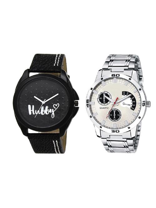 set of 2 analog watch combo(lk-31-101) - 16414860 - Very Small Image - 1
