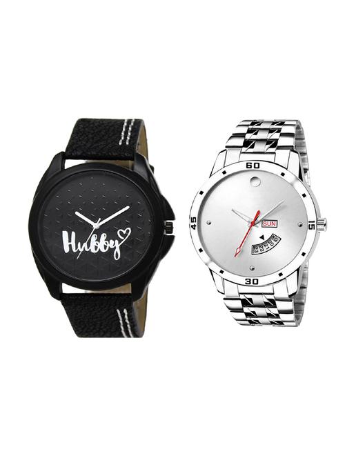 set of 2 analog watch combo(lk-31-103) - 16414863 - Very Small Image - 1