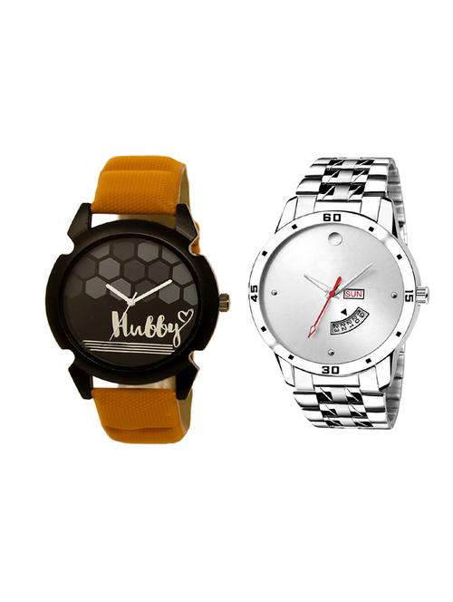set of 2 analog watch combo(lk-32-103) - 16414893 - Very Small Image - 1