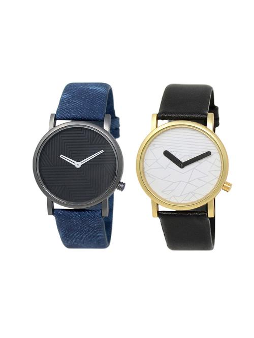 set of 2 analog watch combo(lk-35-37) - 16414959 - Very Small Image - 1