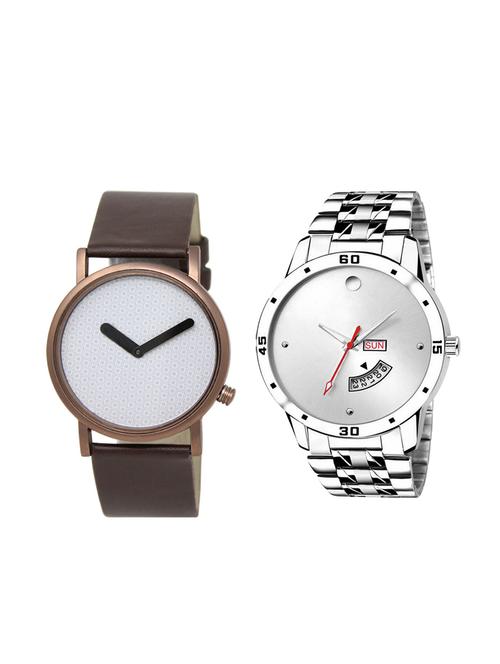 set of 2 analog watch combo(lk-36-103) - 16414998 - Very Small Image - 1