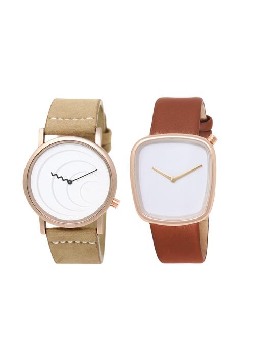 set of 2 analog watch combo(lk-38-40) - 16415032 - Very Small Image - 1