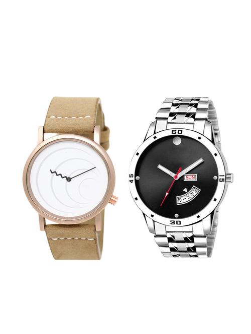 set of 2 analog watch combo(lk-38-104) - 16415045 - Very Small Image - 1