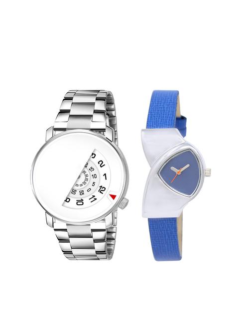 set of 2 analog couple watch (lk-106-208) - 16415076 - Very Small Image - 1