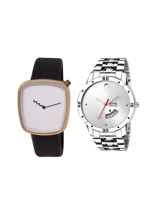 set of 2 analog watch combo(lk-41-103) - 16415079 - Very Small Image - 1