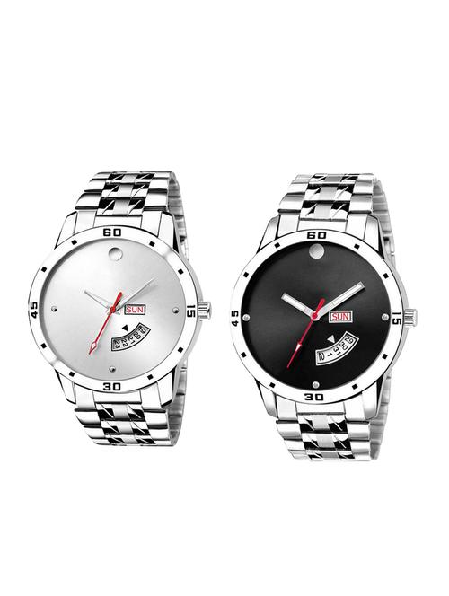 set of 2 analog watch combo(lk-103-104) - 16415161 - Very Small Image - 1