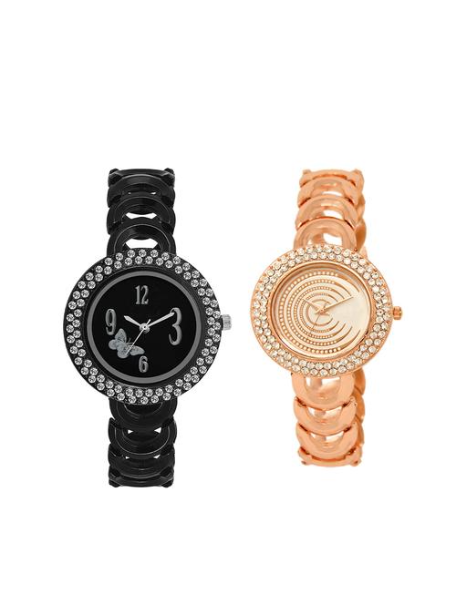 set of 2 analog watch combo(lk-201-202) - 16415201 - Very Small Image - 1