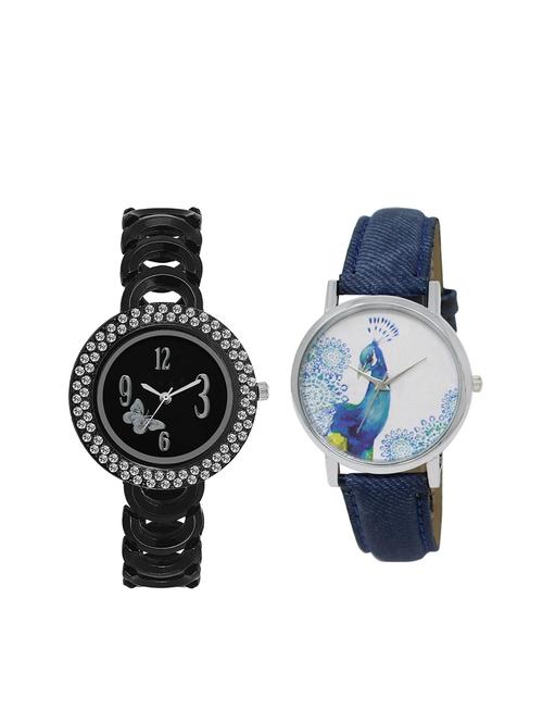 set of 2 analog watch combo(lk-201-241) - 16415231 - Very Small Image - 1