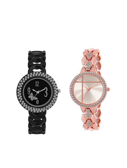 set of 2 analog watch combo(lk-201-242) - 16415232 - Very Small Image - 1