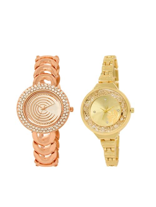 set of 2 analog watch combo(lk-202-224) - 16415255 - Very Small Image - 1