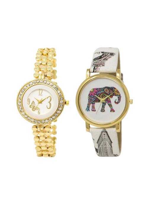set of 2 analog watch combo(lk-203-243) - 16415310 - Very Small Image - 1