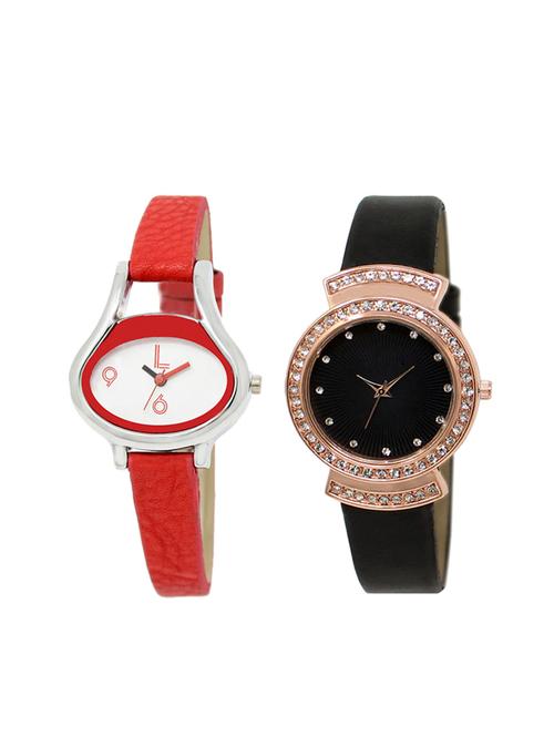 set of 2 analog watch combo(lk-206-244) - 16415384 - Very Small Image - 1