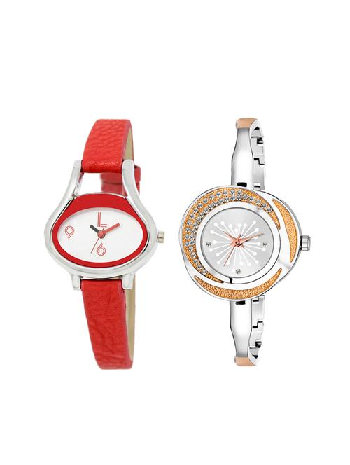 set of 2 analog watch combo(lk-206-249) - 16415389 - Very Small Image - 1